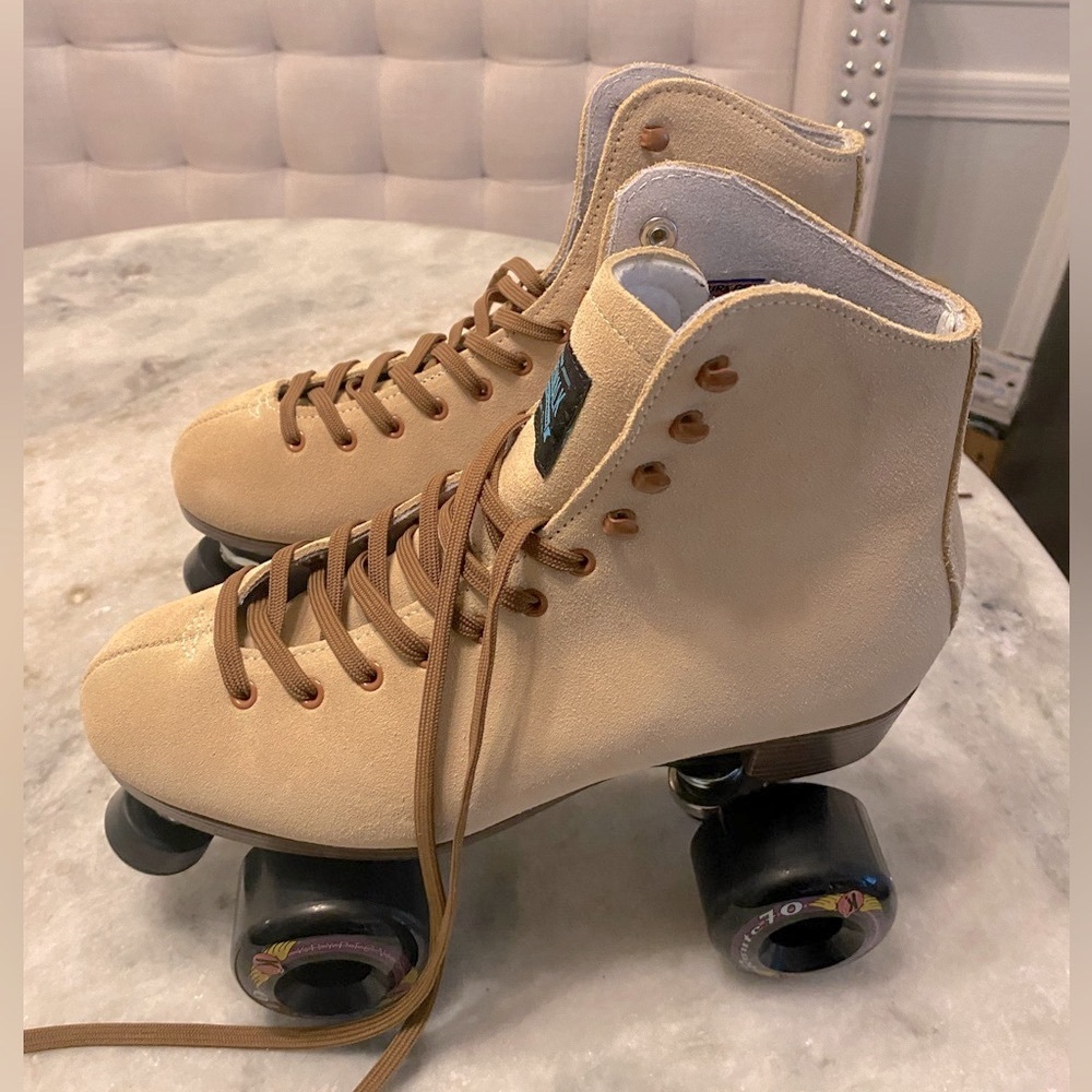 Sure Grip Boardwalk Outdoor roller skates 10 tan